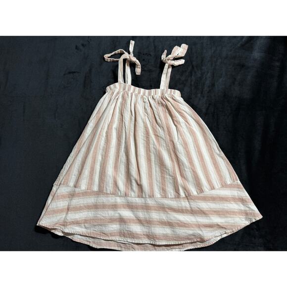 Rylee + Cru Striped Linen Dress size 4-5Y 4T 5T - Picture 3 of 6